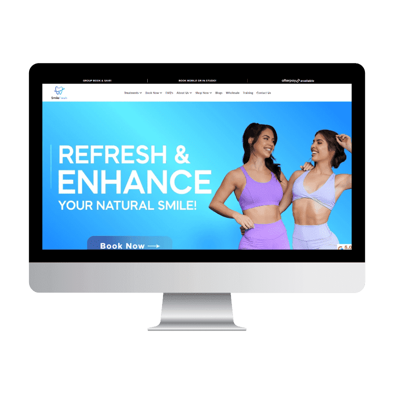 smilefresh shopify website